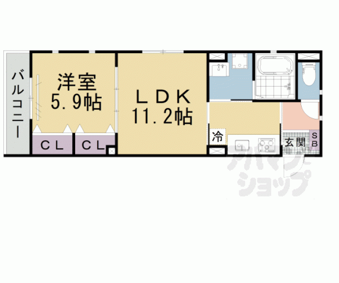 【ラ・トーランスⅡ】間取