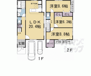 【納所下野貸家】