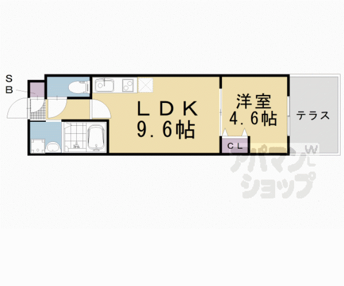 【菊岡家新町館】間取