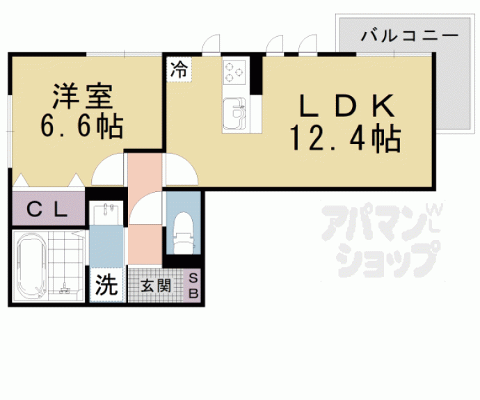 【Ｌｕｍｉｅｒｅ　ｄｕ　Ｓｏｉｒ　Ｄｅｕｘ】間取