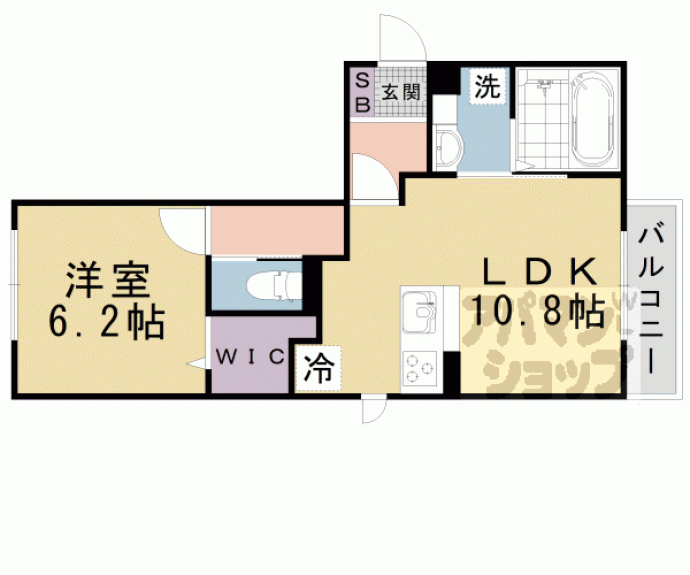 【Ｌｕｍｉｅｒｅ　ｄｕ　Ｓｏｉｒ　Ｕｎ】間取