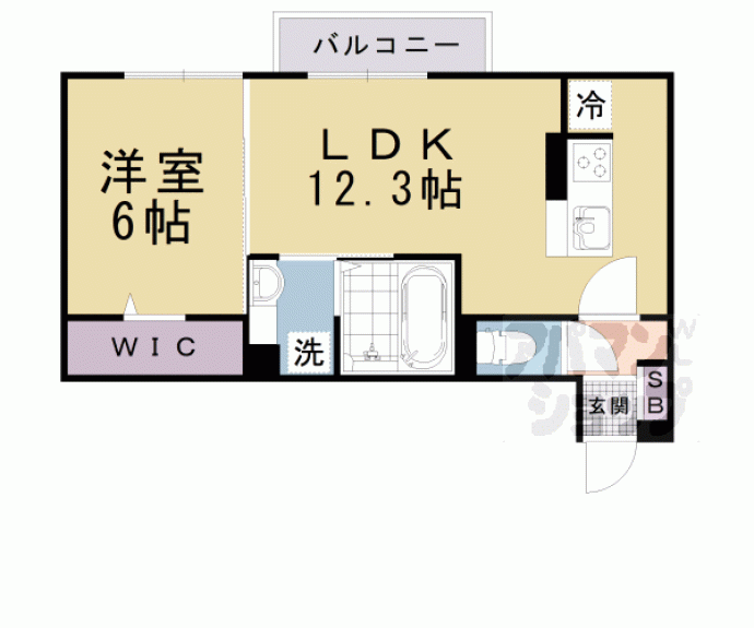 【Ｌｕｍｉｅｒｅ　ｄｕ　Ｓｏｉｒ　Ｕｎ】間取