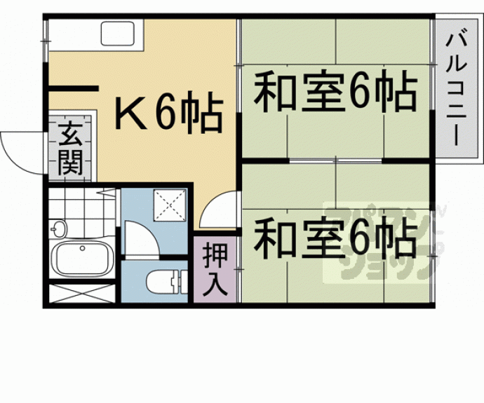 【タウニィ陽光】間取