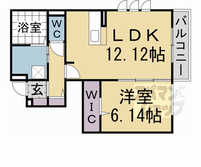 【Ｌｉｖｒａ紫竹】間取