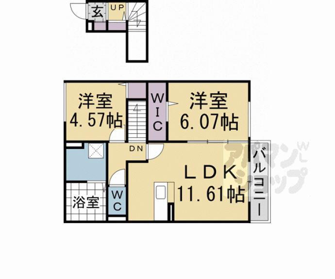 【Ｌｉｖｒａ紫竹】間取