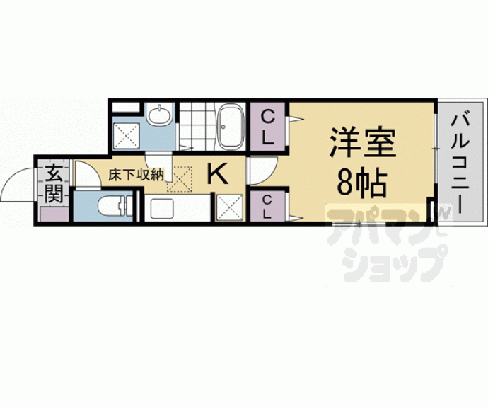 【メープルコート小川】間取