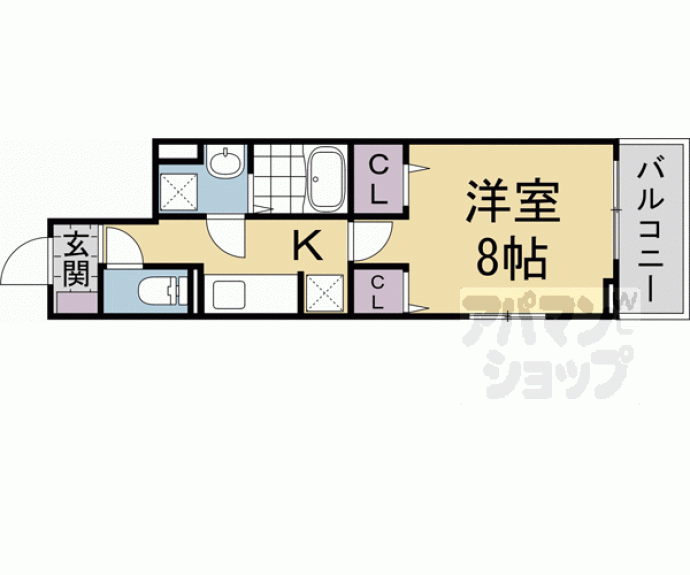 【メープルコート小川】間取