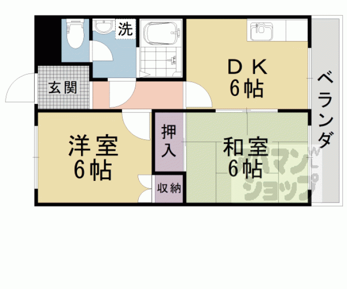 【Ｔ＇ＳサニーコーポⅠ】間取