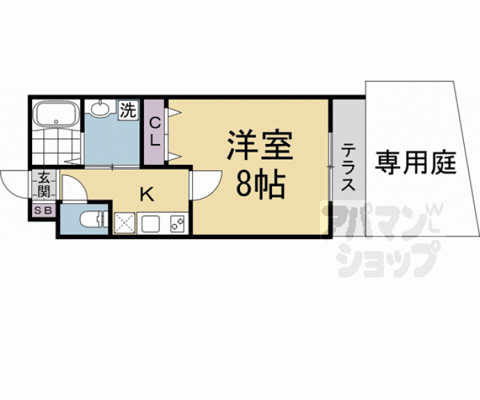 【グランディール円町】間取