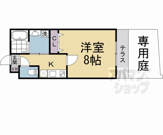 【グランディール円町】間取