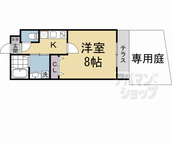【グランディール円町】間取
