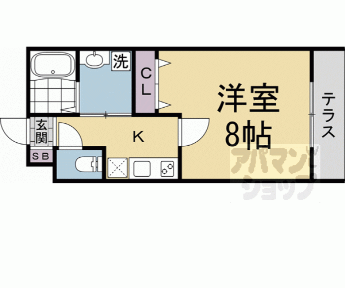 【グランディール円町】間取