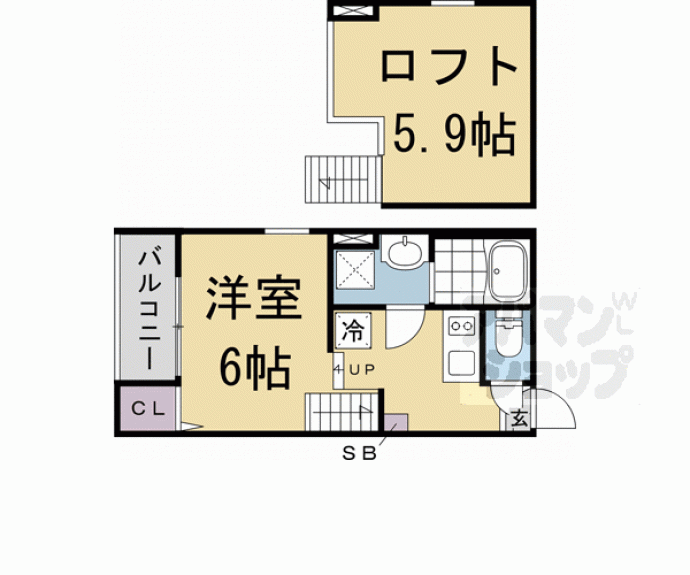 【Ｈａｌｅ　Ｍａｈａｌｏ】間取