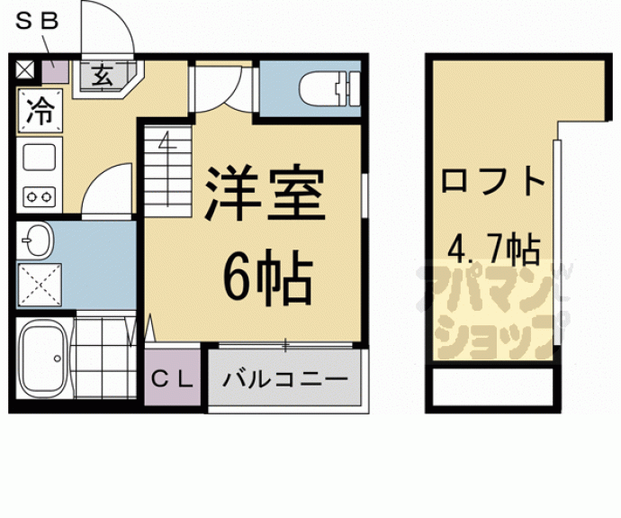 【Ｈａｌｅ　Ｍａｈａｌｏ】間取