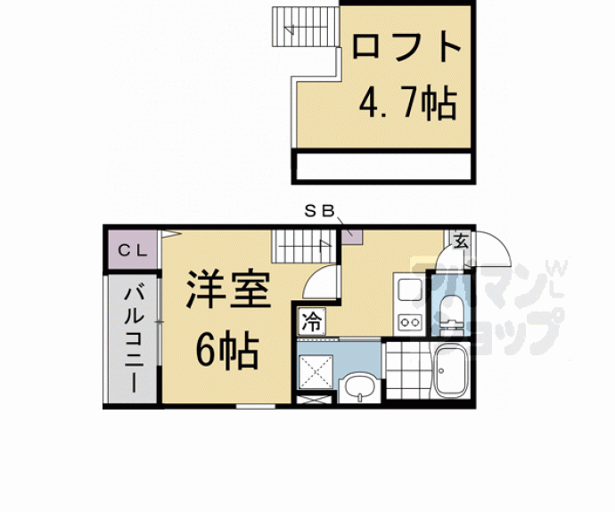 【Ｈａｌｅ　Ｍａｈａｌｏ】間取