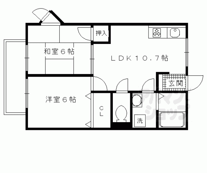 【ＭＡＩＳＯＮ　ＴＯＲＴＯＩＳＥ】間取