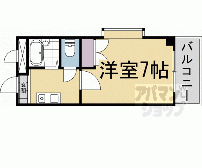 【ジュネス丸池】間取