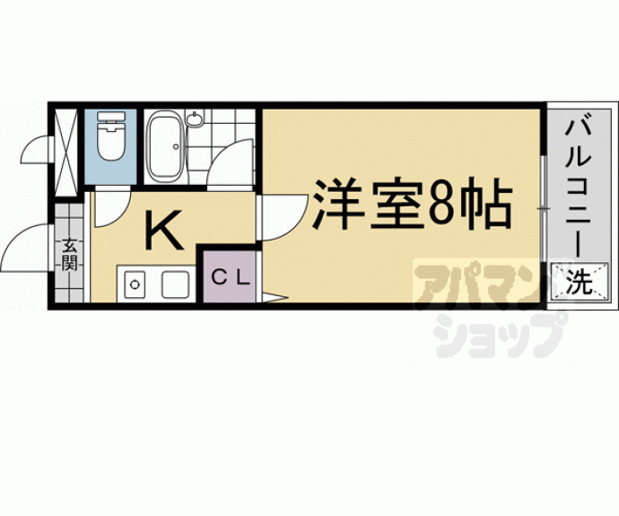 【ジュネス丸池】間取