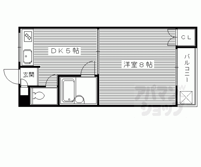 【南広ハイツ】間取