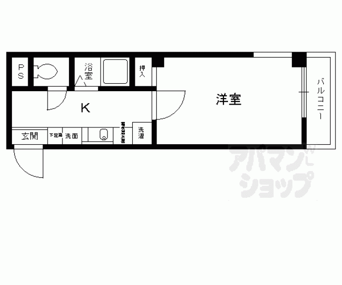 【ルーセント御薗橋】間取