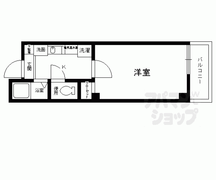 【ルーセント御薗橋】間取