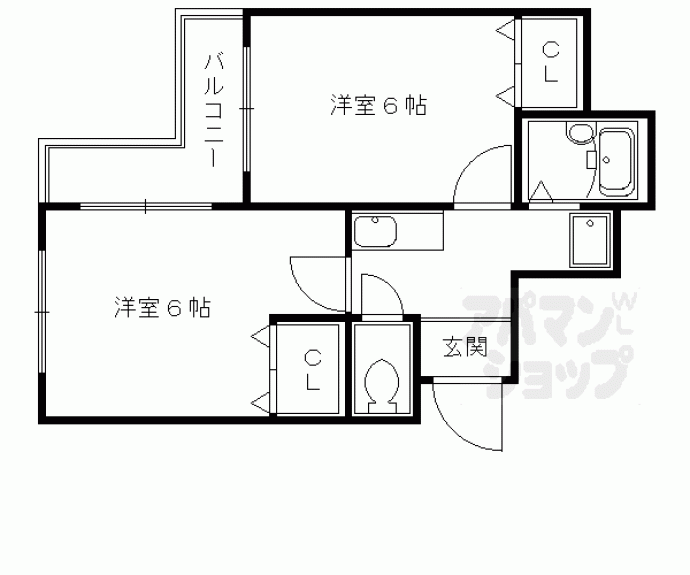 【スプレール花園】間取