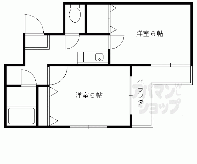 【スプレール花園】間取