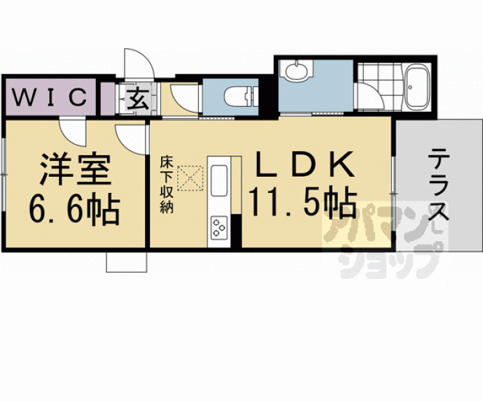 【ゴード ヴィラ】間取