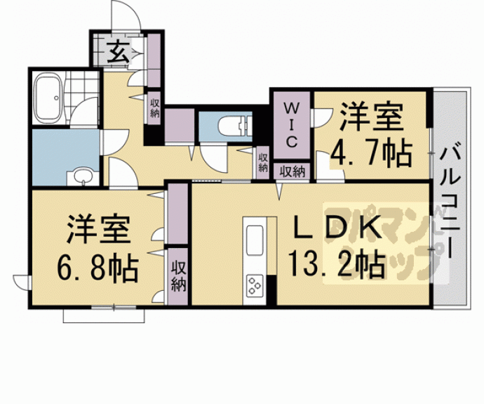 【ゴード　ヴィラ】間取