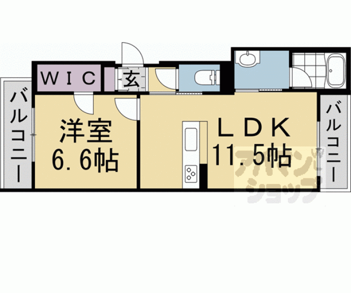 【ゴード ヴィラ】間取