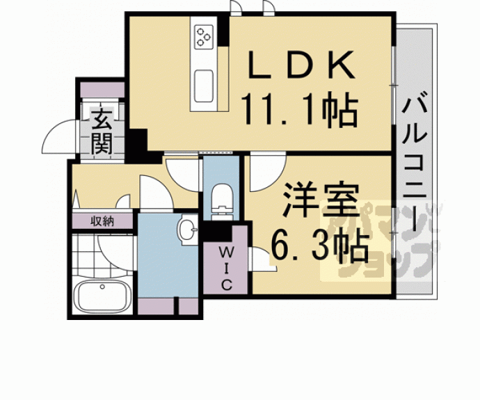【ゴード ヴィラ】間取