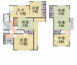 【一里山３丁目貸家】