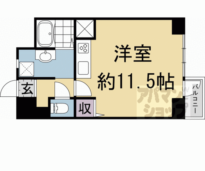 【五条ローズハイツ】間取