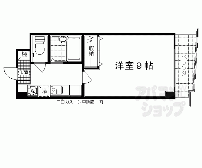 【スールシャンブル】間取