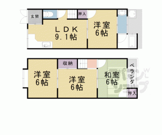 【小山姫子町貸家】