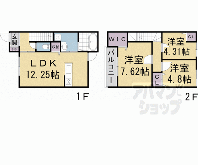 【ＲＯＷＥＬⅡ】間取