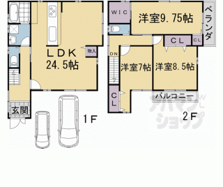 【久我御旅町貸家】