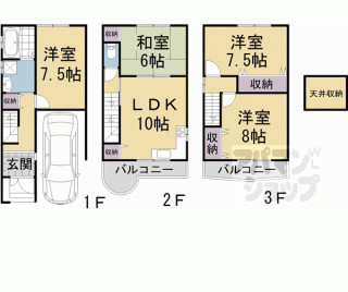 【羽束師志水町１７０－２１貸家】