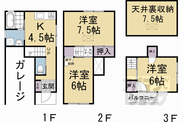 【太秦安井西裏町貸家】