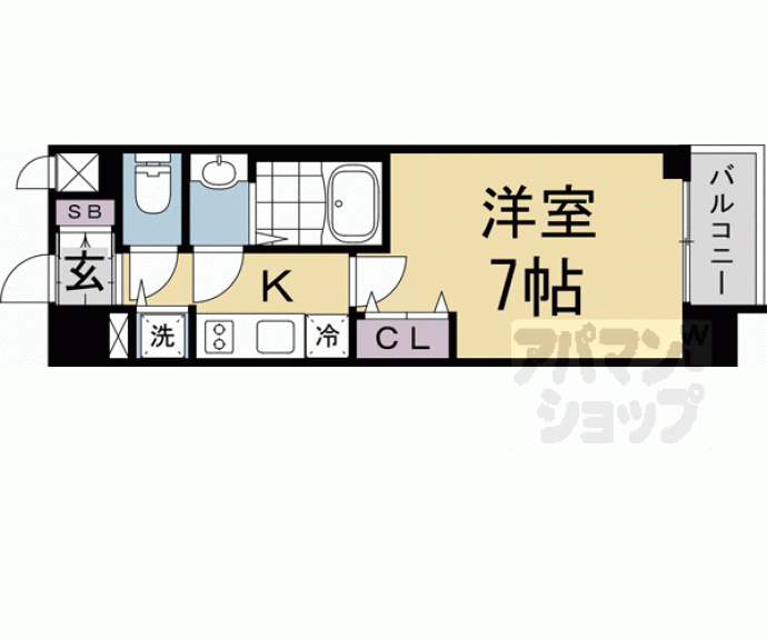 【ＣＲＥＳＴ　ＴＡＰＰ　十条】間取