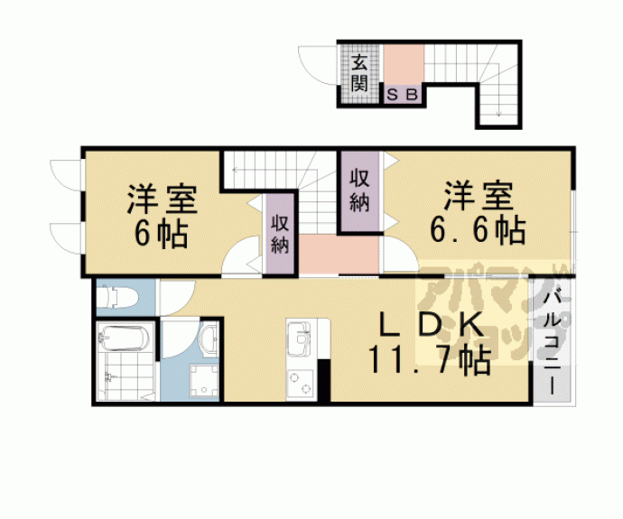 【ファインビューヒルズ】間取