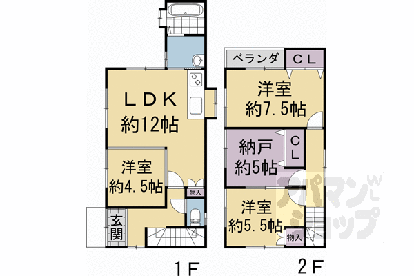 【上賀茂神山395-11】間取