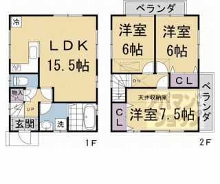 【梅ヶ畑薮ノ下町貸家】