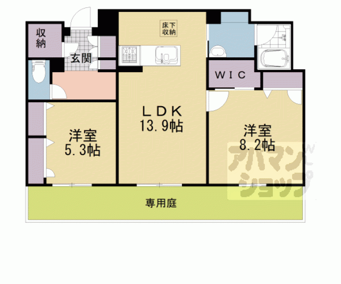 【グランドルフ】間取