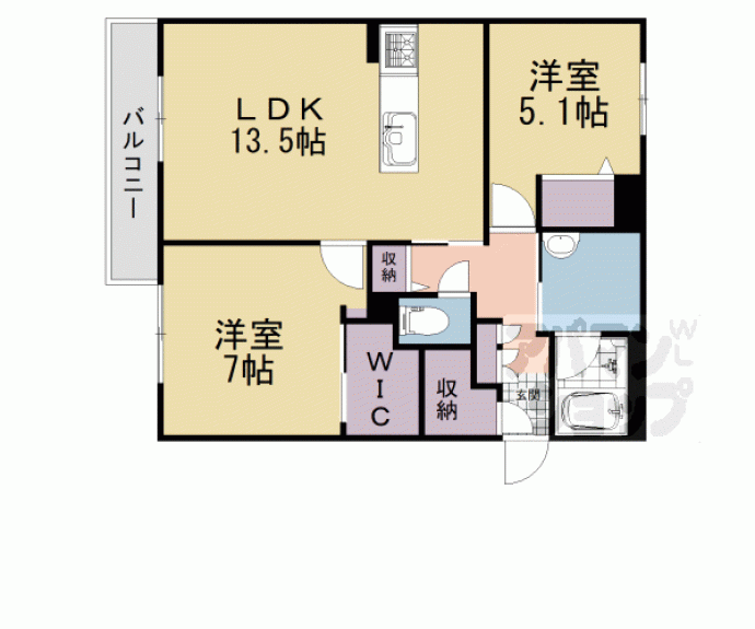 【グランドルフ】間取