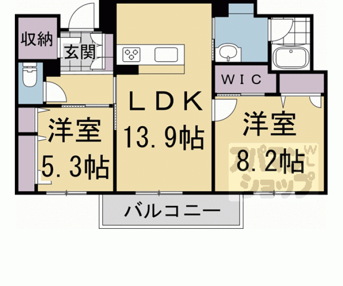 【グランドルフ】間取