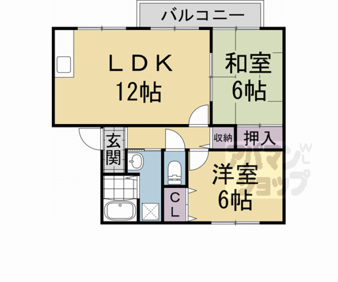 【リオベルデ寺田】間取