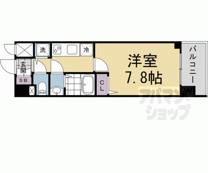 【ファステート京都洛南エリーゼ】間取