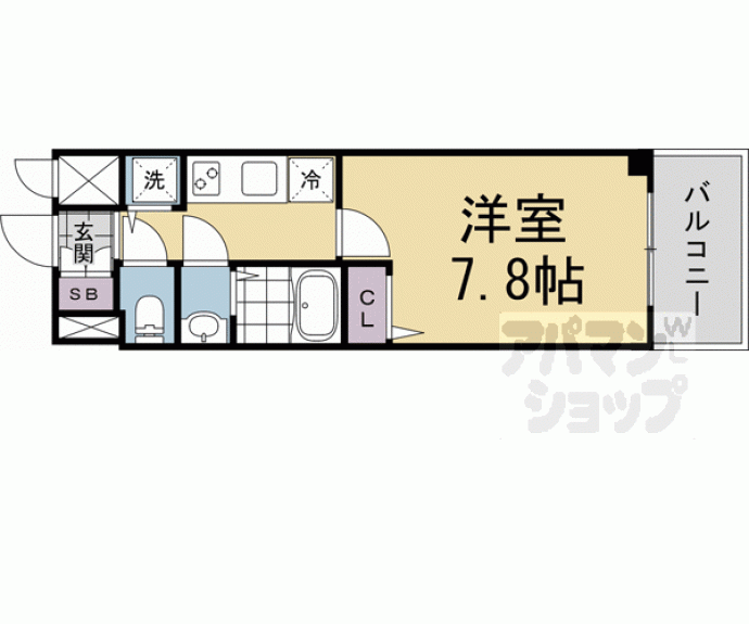 【ファステート京都洛南エリーゼ】間取