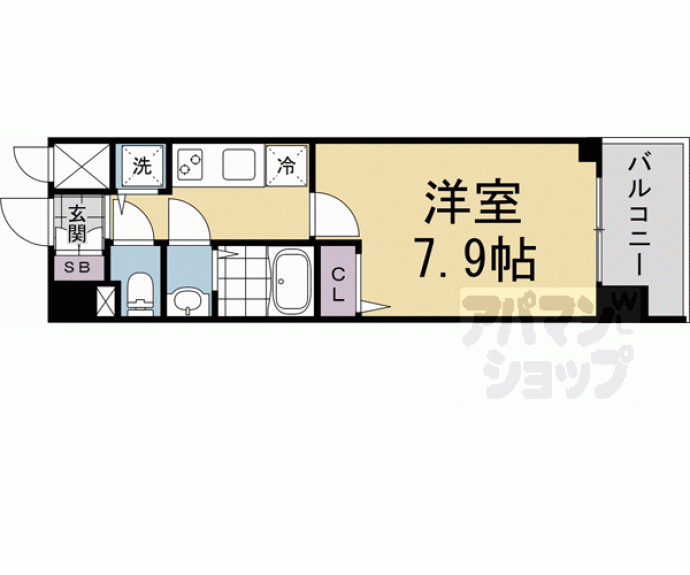 【ファステート京都洛南エリーゼ】間取